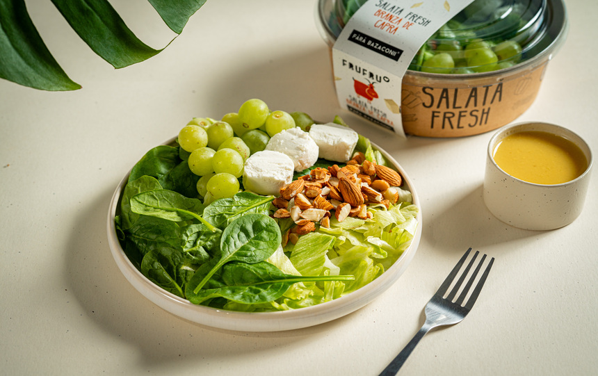 SALATA FRESH BRÂNZĀ DE CAPRĀ