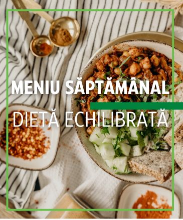 Meniu săptămânal pentru o dietă echilibrată - Plan alimentar complet
