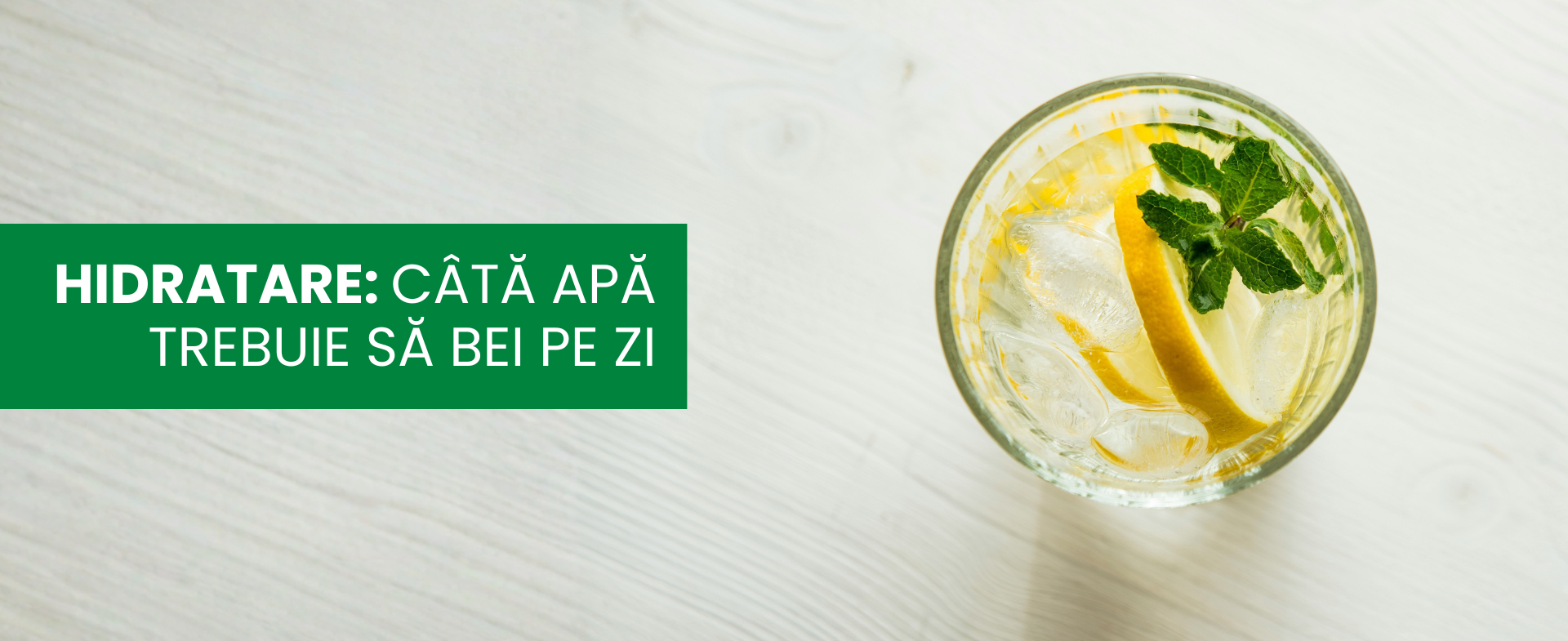 Hidratare: câtă apă trebuie să bei pe zi