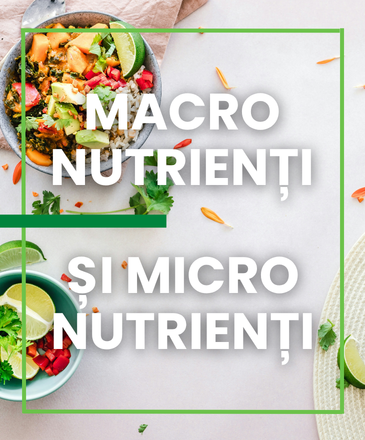 Macronutrienți și micronutrienți: ce sunt, roluri și surse alimentare