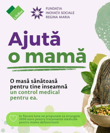 Donează și ajută o mamă! O masă sănătoasă pentru tine și un control medical pentru ea